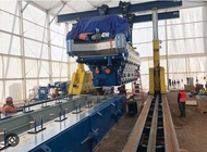 IP54 Hydraulic Gantry Lifting System  With Detachable Hollow Tracks