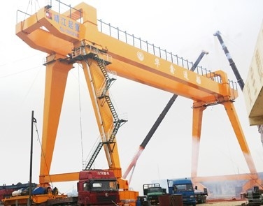 Rail ganry cranes for shipbuilding,Assemble the boat