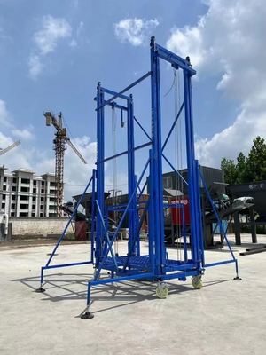 Échafaudage électrique 500 kg 6 m hauteur réalisée par tuyaux en acier Échafaudage électrique