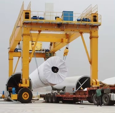 Crane à grille mobile à haute capacité de charge pour les tâches de manutention de matériaux lourds