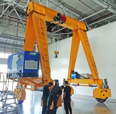 Sécurité de levage des grues à grille mobile dans les ateliers ou les cours